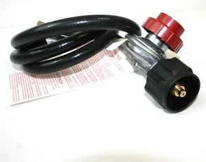 Adjustable LPG Propane Gas 4.5ft Hose & Regulator 4 BBQ Grill Burner Wok Fryer - Picture 1 of 1