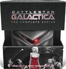 Battlestar Galactica - Kompletna seria (DVD, 2009, Zawiera cylońską figę.)