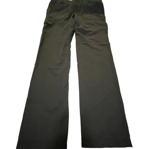 REI Pants Black Women's Winter Womens 17-W-17474F'15 Pockets Button Zipper - Picture 1 of 8