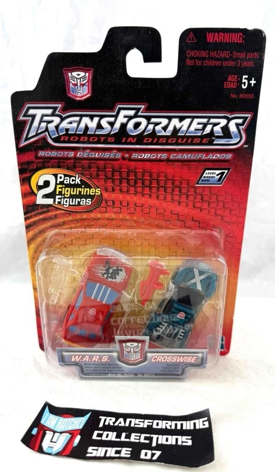 Transformers Robots In Disguise RID WARS and Crosswise MOSC - Image 1 of 1
