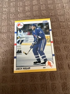 Carte Hockey 1990 Score Traded Owen Nolan #80T - Foto 1 di 3