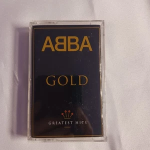 ABBA Gold Greatest Hits Limited Edition Signature Issue Cassette Tape Album - Picture 1 of 3