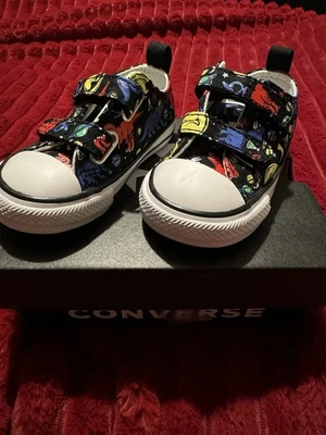 Chuck Taylor Children’s Dinosaur Converse Size 4- Brand New - Image 1 of 4