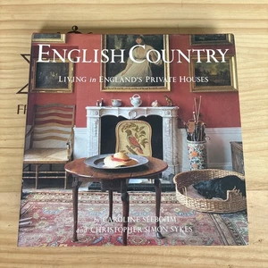 Vintage English Country Book w/ Architecture Interior Design by Caroline Seebohm - Picture 1 of 12