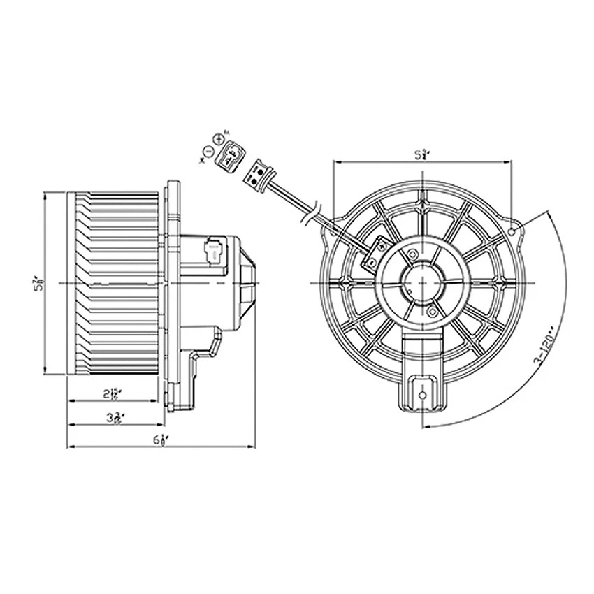 全新 HVAC BLOWER MOTOR FITS HYUNDAI Genesis COUPE 2013-2016 9711R000 971132S000 — 第 1/1 张图片