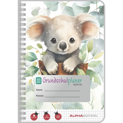 Grundschulplaner Koala | Alpha Edition GmbH & Co. KG | Deutsch | Kalender
