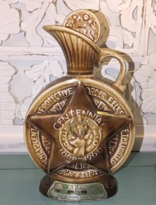 1968 James Jim Beam Kentucky Straight Whiskey Bourbon Liquor Bottle Decanter Vtg - Picture 1 of 10