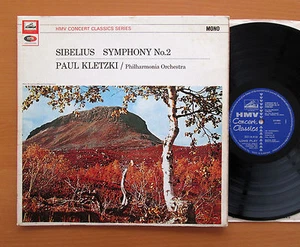 XLP 30061 Sibelius Symphony no. 2 Paul Kletzki HMV Concert Classics NM/VG - Picture 1 of 4