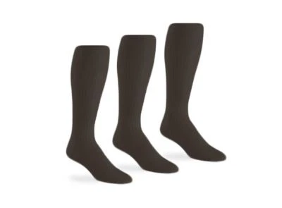 3 Пара Jefferies носки мужской чистый нейлон толщиной N тонкий высокий середины икры платье носки - Изображение 1 из 2