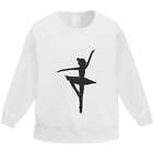 'Ballerina Posing' Kid's Sweatshirt / Sweater / Jumper (KW037081)