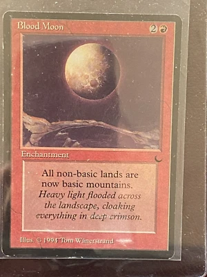 Blood Moon  X (1) The Dark Beautiful Near Mint (RG) 041325.0213 4RCards - Image 1 of 2