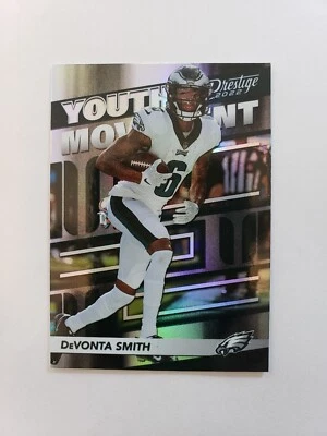 2022 Prestige Football Youth Movement #3 DeVonta Smith - Philadelphia Eagles - Image 1 of 2