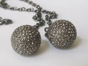 Joan Rivers Pave Rotguss 40" Lariat Halskette J260838 klassische Kollektion - Bild 1 von 6