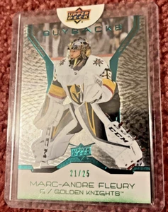 2019-20 UD Buybacks Marc-Andre Fleury 21/25 - Picture 1 of 2
