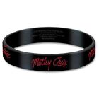 MOTLEY CRUE rubber wristband - one size -official
