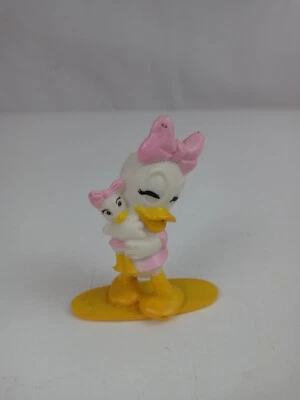 Vintage 1991 Kellogg Disneys Daisy Duck & Baby 2” Figure. - Image 1 of 4