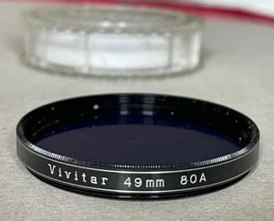 Vivitar 49mm Fit 80A Colour Conversion Filter - Picture 1 of 1