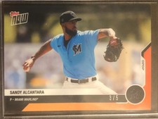 2020 Topps Now #OD-250 Sandy Alcantara Miami Marlins 3/5