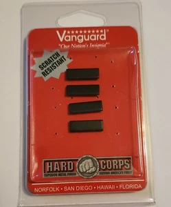 New USMC Vanguard Collar Dev 1st Lt Black Marine Military Pin Button Lieutenant - Bild 1 von 2