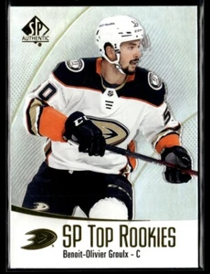 2021-22 Sp Authentic Top rookies Benoit-Olivier Groulx #TR-5 - Picture 1 of 2