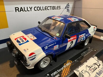 1:18 Sunstar H4662 Pentti Airikkala Ford Escort RS1800 Circuit de Ardennes 1983 - Image 1 of 4