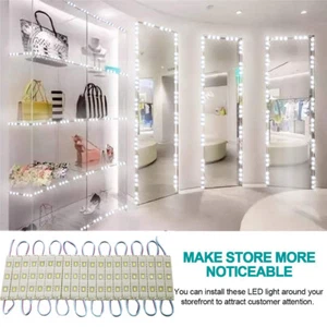 3LED Module Light SMD 5730 Lamp 12V For Window Counter Sign Backlight Waterproof - Picture 1 of 19