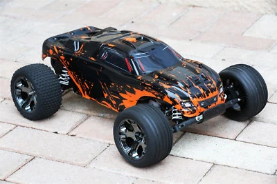 Custom Body Muddy Orange for Traxxas Rustler 2WD 1/10 Truck Car Shell Cover 1:10 - Image 1 of 4