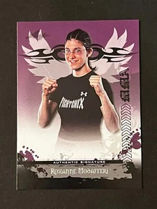 2010 Leaf PURPLE PROOF MISSING AUTOGRAPH & #/25 Roxanne Modafferi - Picture 1 of 2