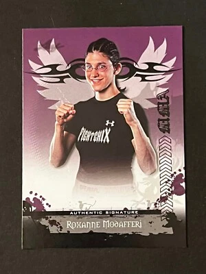 2010 Leaf PURPLE PROOF MISSING AUTOGRAPH & #/25 Roxanne Modafferi - Image 1 of 2