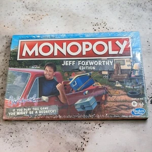 Monopoly Jeff Foxworthy Edition Board Game Redneck 2020 New Seal Is Torn - Picture 1 of 4