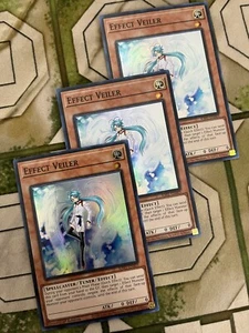 Yugioh EFFECT VEILER Super Rare Play Set RA01-EN003 - Picture 1 of 3
