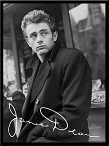 James Dean Stahl Kühlschrank Magnet (Na ) - Picture 1 of 1
