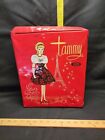 Vintage Idealna lalka tammy blond z etui tammy stroje kapelusz dziwne buty 