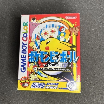 Pokemon Pinball Nintendo Gameboy Color GBC Japanese Game Boy GB New from Japan - Image 1 of 4