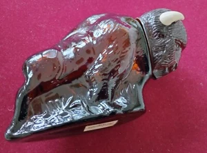 Avon Braunglas Leerflasche Bison selten - Bild 1 von 12