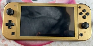 Nintendo Switch Lite Legend of Zelda Hyrule Limited Edition - Gold - Picture 1 of 4