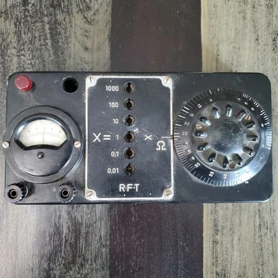 Meßbrücke RFT mit Wheatstoneschaltung, VEB Gerätewerk Karl Marx Stadt - NVA - Bild 1 von 4