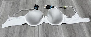 Bali Bra Womens 40B White Underwired One Smooth U - Picture 1 of 6