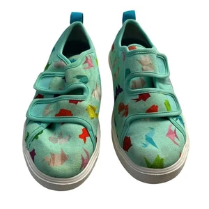 Native Monaco Sky Blue Origami Double Strap Kinder Sneaker Größe 13 - Bild 1 von 7