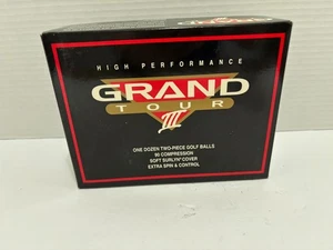 1 docena de pelotas de golf 2024 Grand Tour 3 4 piezas uretano blanco ¡Nuevo! - Imagen 1 de 6