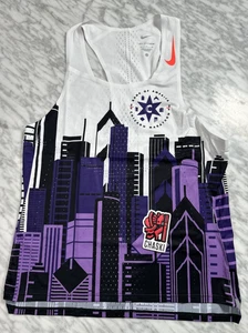 Nike Men’s AeroSwift ADV Chicago Marathon Running Singlet Small NEW FV6335-100 - Picture 1 of 11
