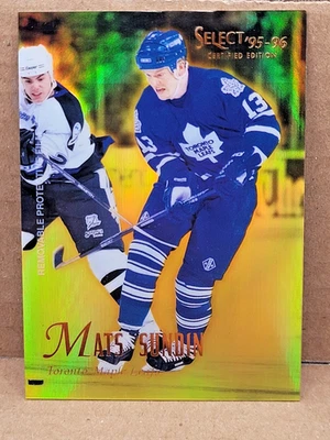 1995-96 Select Certified Edition Mats Sundin Mirror Gold #7 - Image 1 of 2