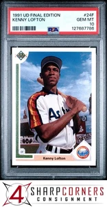 1991 UPPER DECK FINAL EDITION #24F KENNY LOFTON RC ASTROS PSA 10 - Picture 1 of 28