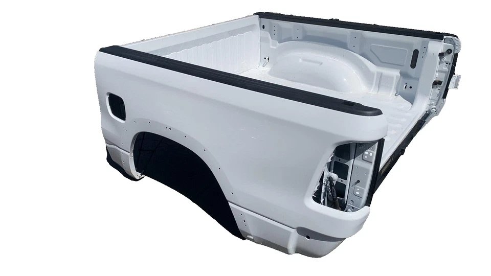 ⭕ Camión RAM 1500 2019-2025 QUINTA CABINA DOBLE PLATÓN LARGO CAJA DE CARGA 7,2" CARCASA BLANCA Foto 1 de 4