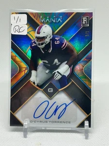 2023 Wild Card Automania O'cyrus Torrence SP 1/1 One of One Auto - Picture 1 of 2
