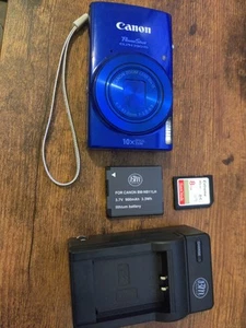 CANON powershot ELPH 190 IS digital camera - Zdjęcie 1 z 4