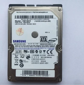 Samsung HM160HI 160GB 5400RPM 2.5" SATA HDD 160 GB Laptop Hard Drive - Picture 1 of 1
