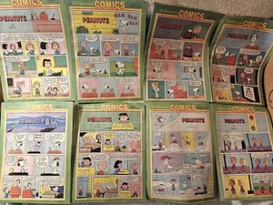 Sunday Comics Lot~ The Vancouver Sun 12pg. 17~ 1991 23 Cartoon Strips Each Week! - Picture 1 of 7