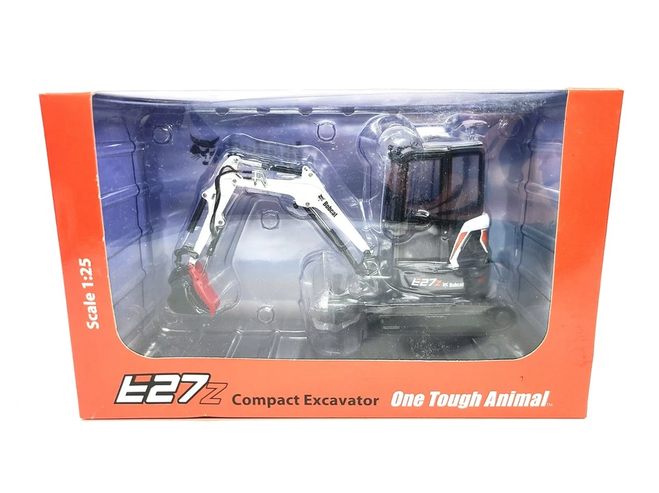 Bobcat E27Z Compact Excavator - Universal Hobbies 1:25 Scale Model #UH8131 New - Image 1 of 3