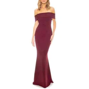 KATIE MAY Legacy Crepe Mermaid Gown Size Medium NWT - Picture 1 of 9
